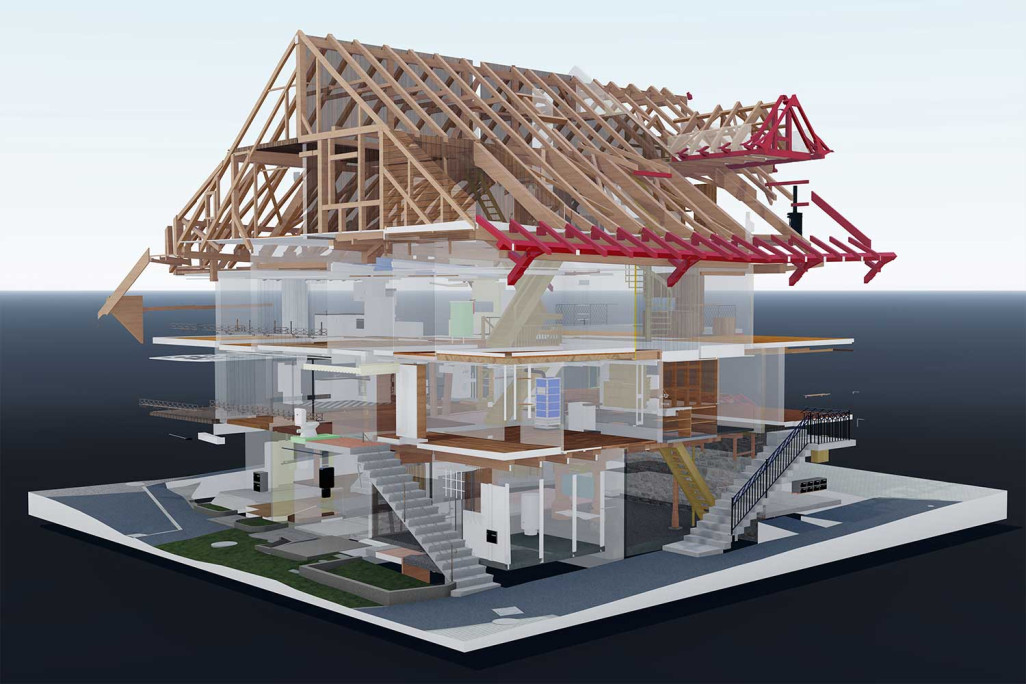 Modélisation BIM en 3D