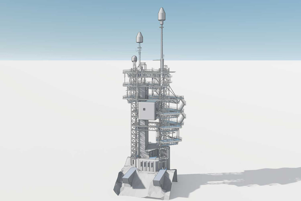 Titlis, tour d'antennes